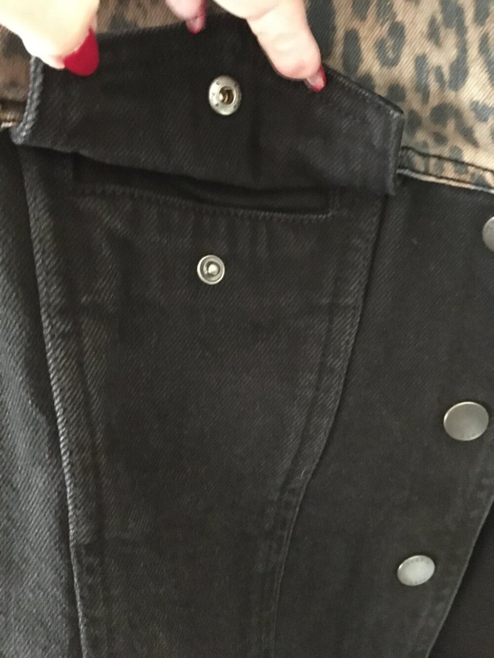 Torrid Size 2x (18-20) Feel the Fit Black Short Jacket w Leopard Print Accent - Picture 6 of 11